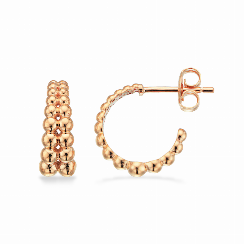 8 Karat Guld øreringe fra Scrouples – Hurtig levering!