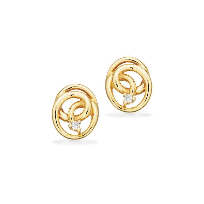 8 Karat Guld Ørestikker fra Scrouples – Tidløs Elegance