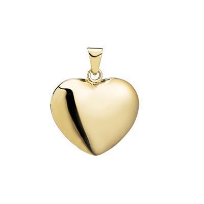 14 Kt Guld Hjerte - 14 X 17 Mm