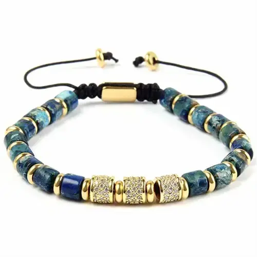 Alure Anjarch Perlearmbånd med CZ-sten