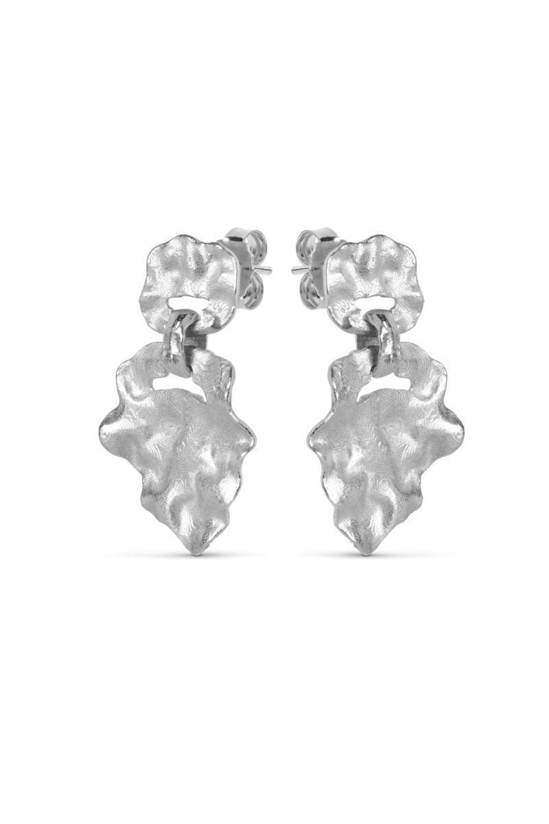 Sølv øreringe Windy Small fra Enamel - Udsalg!