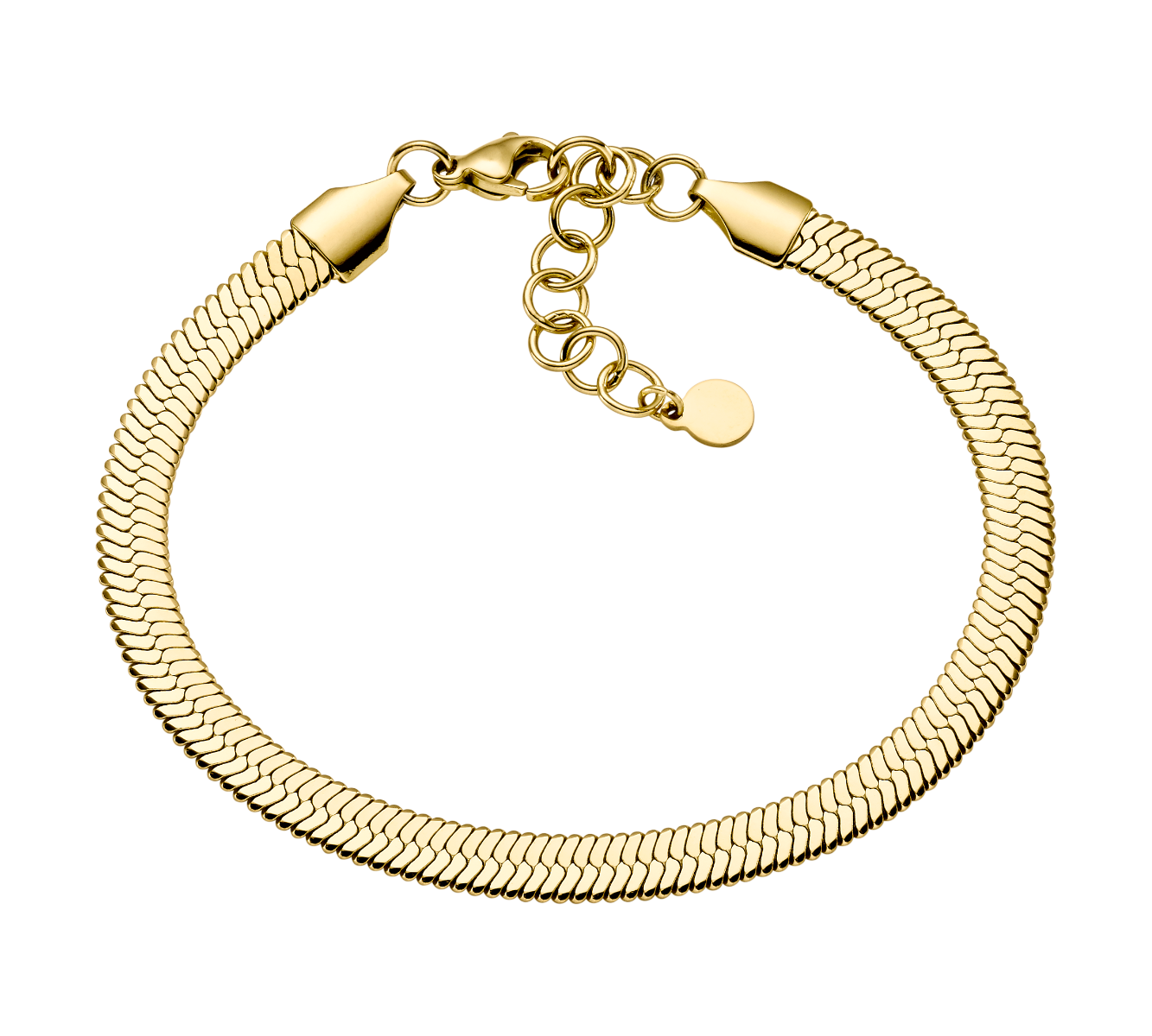 Arhms Nantes Guld-belagt Stål Armbånd - Hurtig Levering