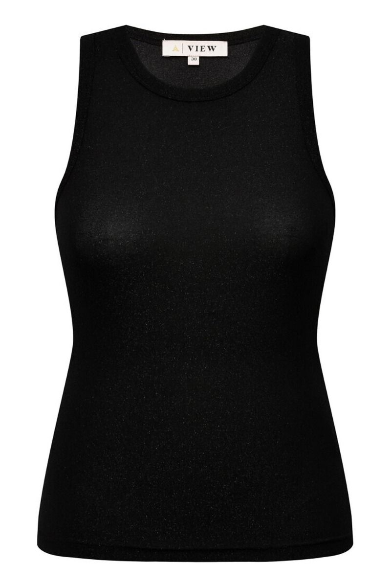 A-view - Top - Eva Tank Top - Black