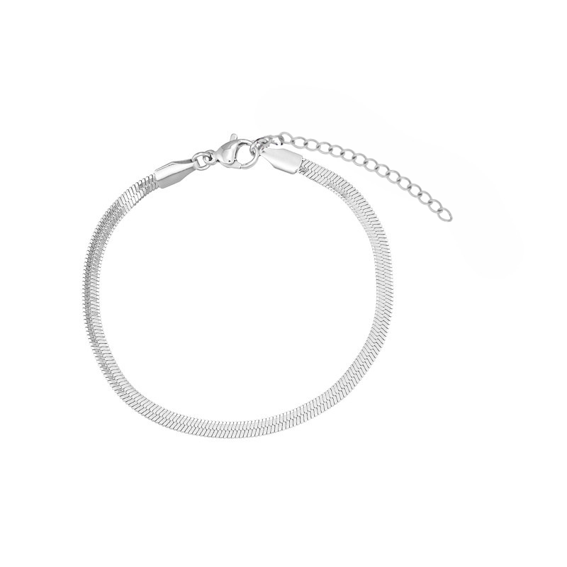 Ankelkæde I Stål - 22 Cm  4 Cm I Forlænger