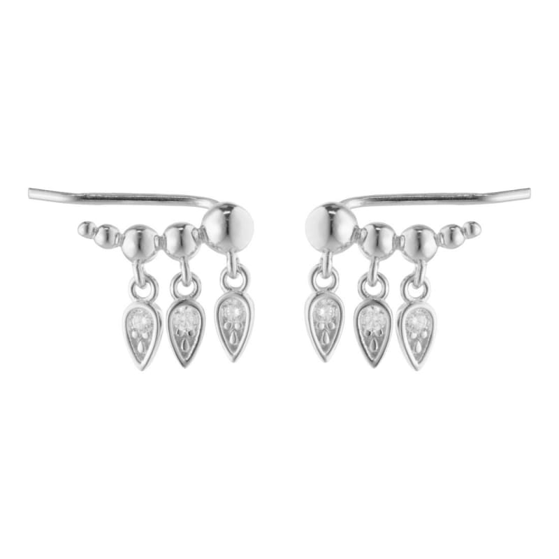 Alina Up The Ear  Silver