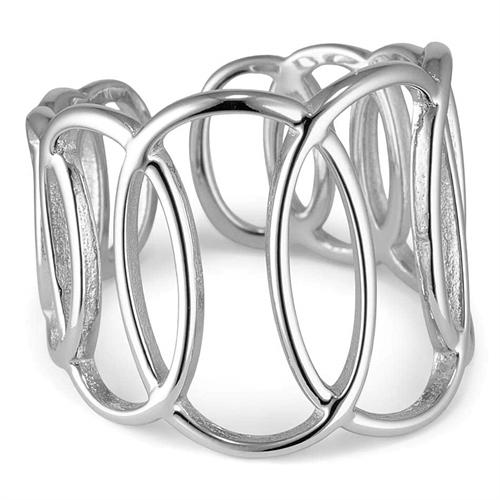 Tyro Justerbar Fingerring i Ædelstål - Unik Design