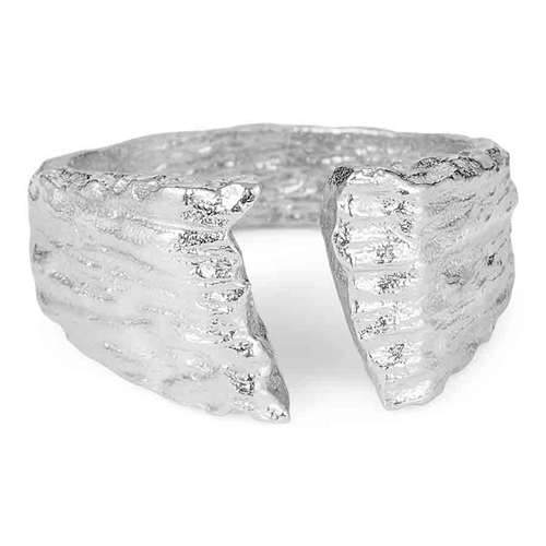 Amphion Ring i Sølv - Elegant Justerbar Ring