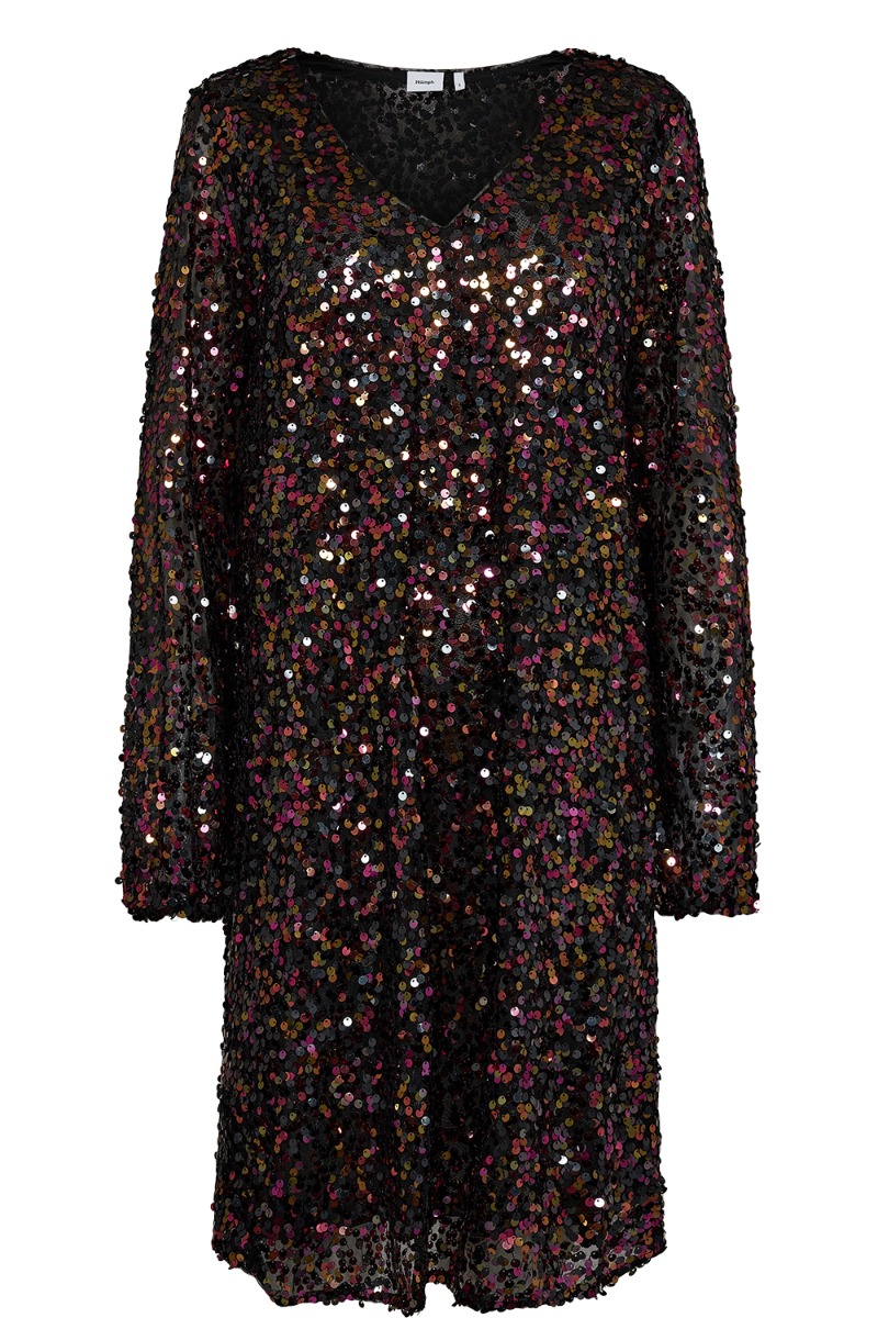 Nümph - Glitrende Kjole - Isabell Dress i Guld