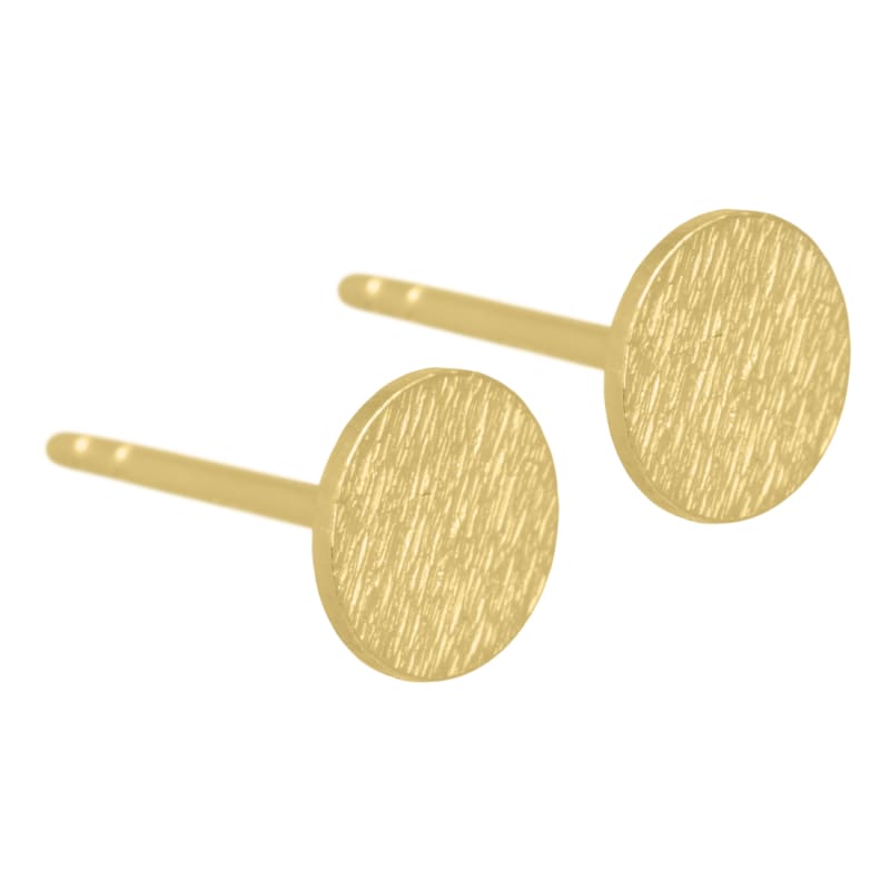 Ørestikker No 6 - Forgyldt Sterling Sølv, Nikkelfri