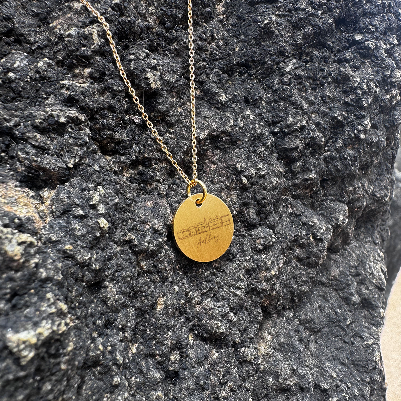 Aalborg Skyline Line Art Smykkeboks – En Betænksom Gave