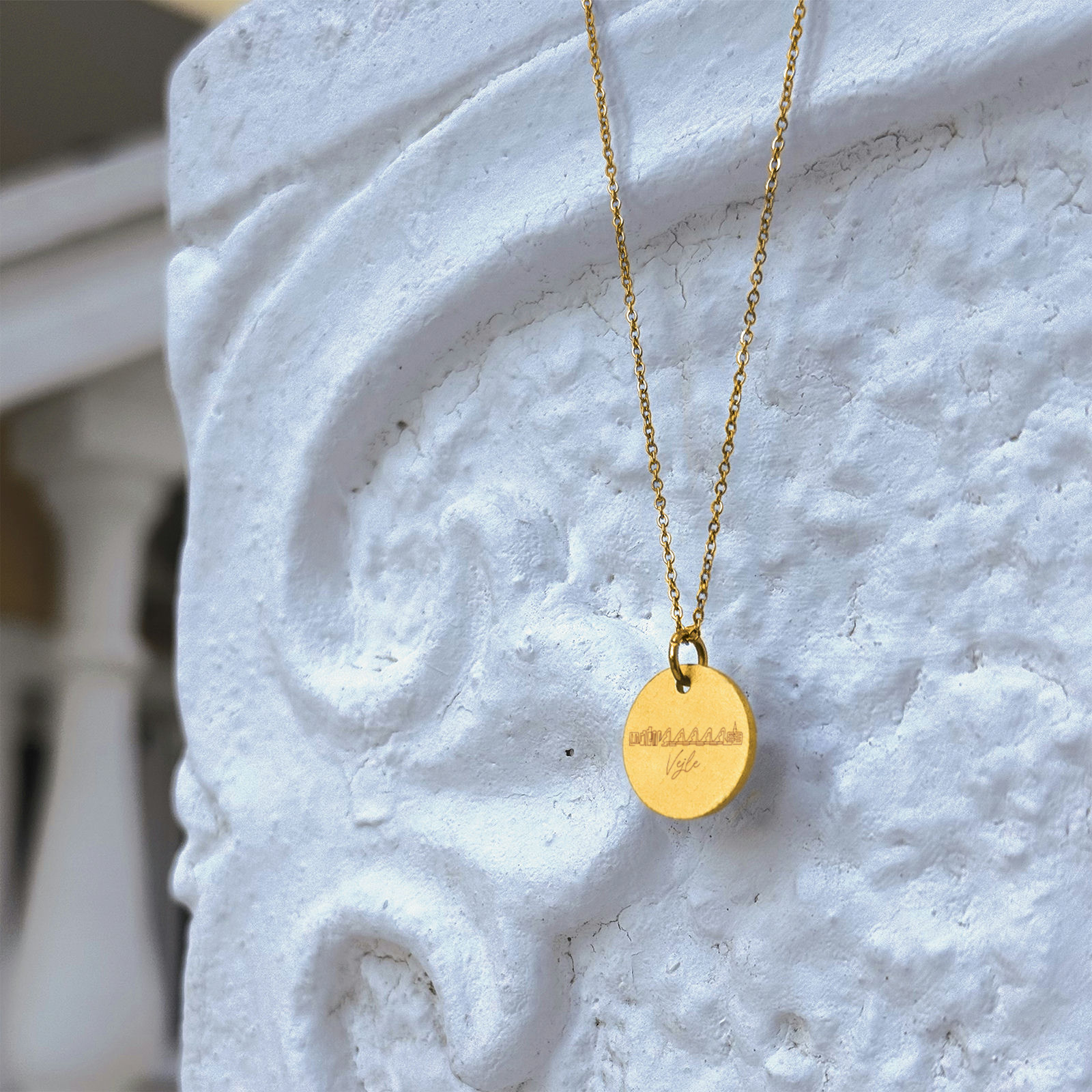 Vejle Skyline Line Art Smykkeskrin - Unik Gaveidé